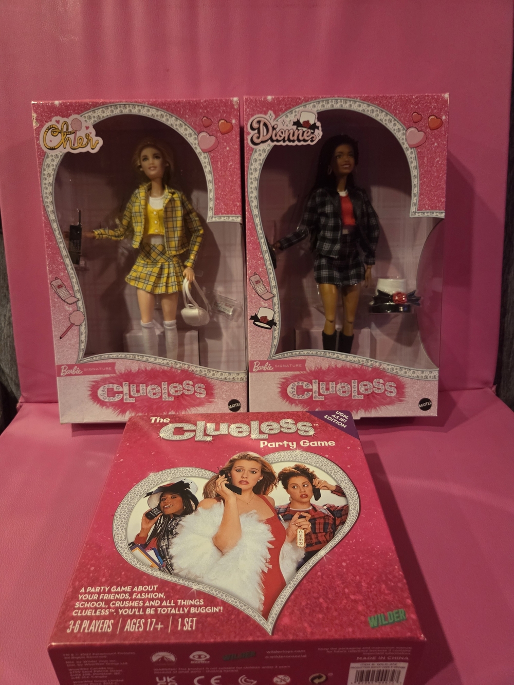 Barbie Signature Clueless Cher & Dionne Dolls with Clueless Party Game